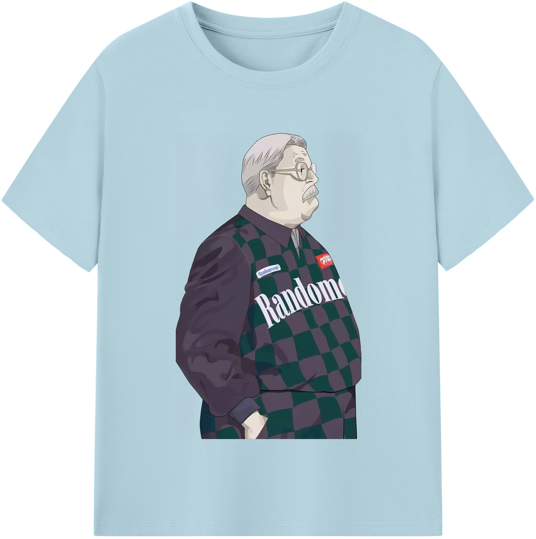 SLAM DUNK／スラムダンク 綿100％半袖Tシャツ（フロントプリント）